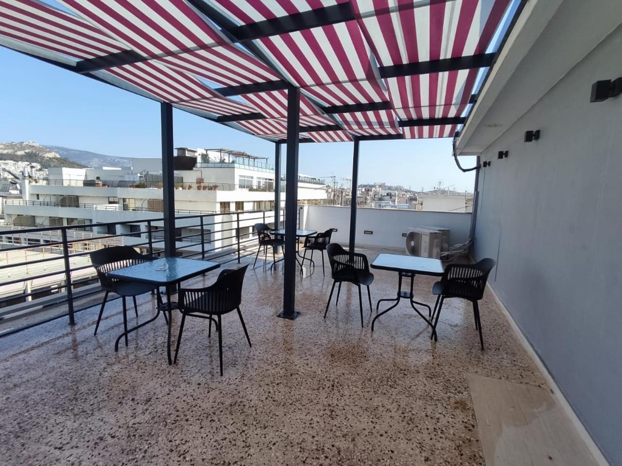 Voda Luxury Residence #401 - Acropolis View Rooftop 아테네 외부 사진